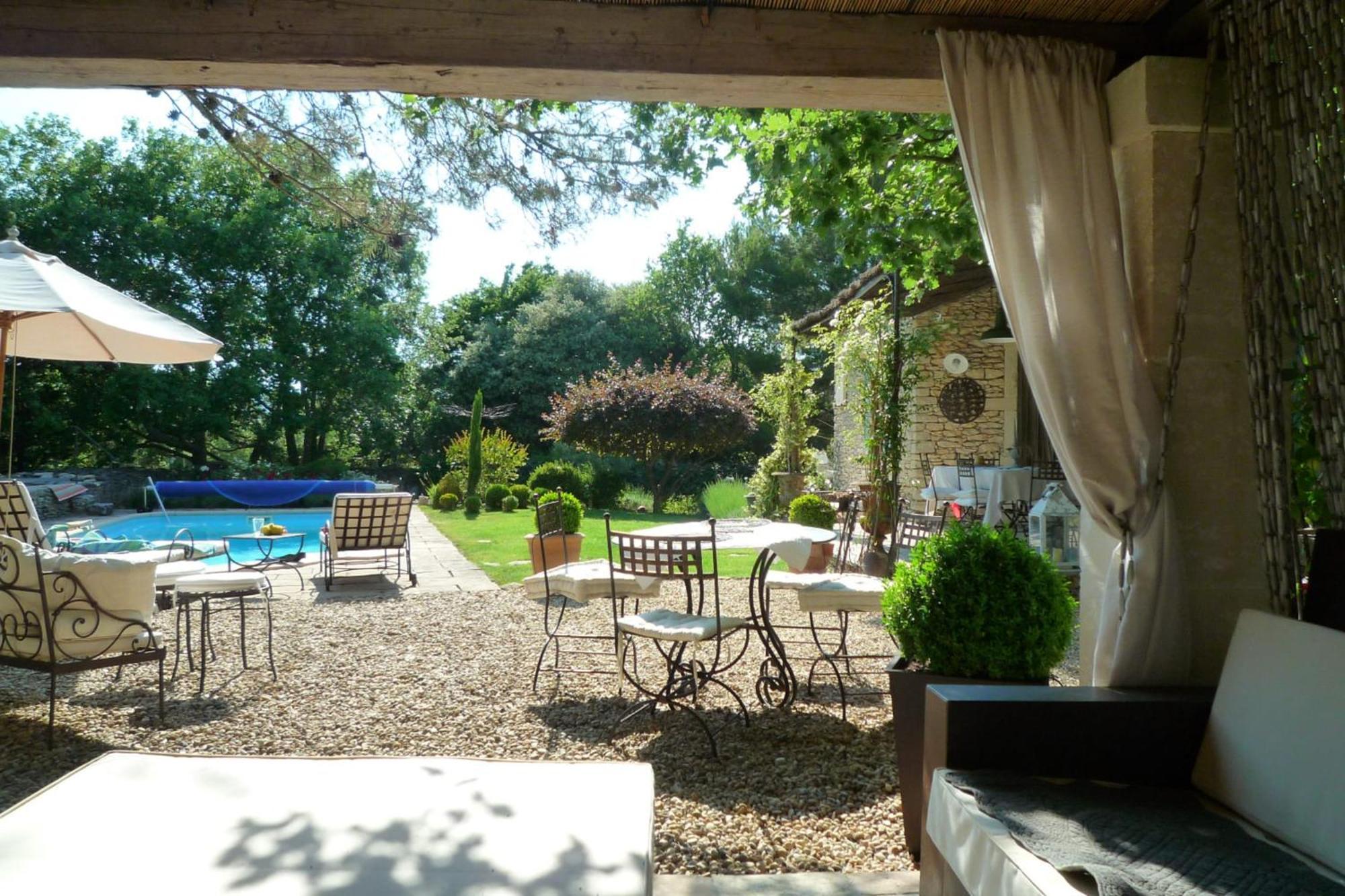Beautiful Provencal Villa With Pool And Jacuzzi Лакост Екстер'єр фото