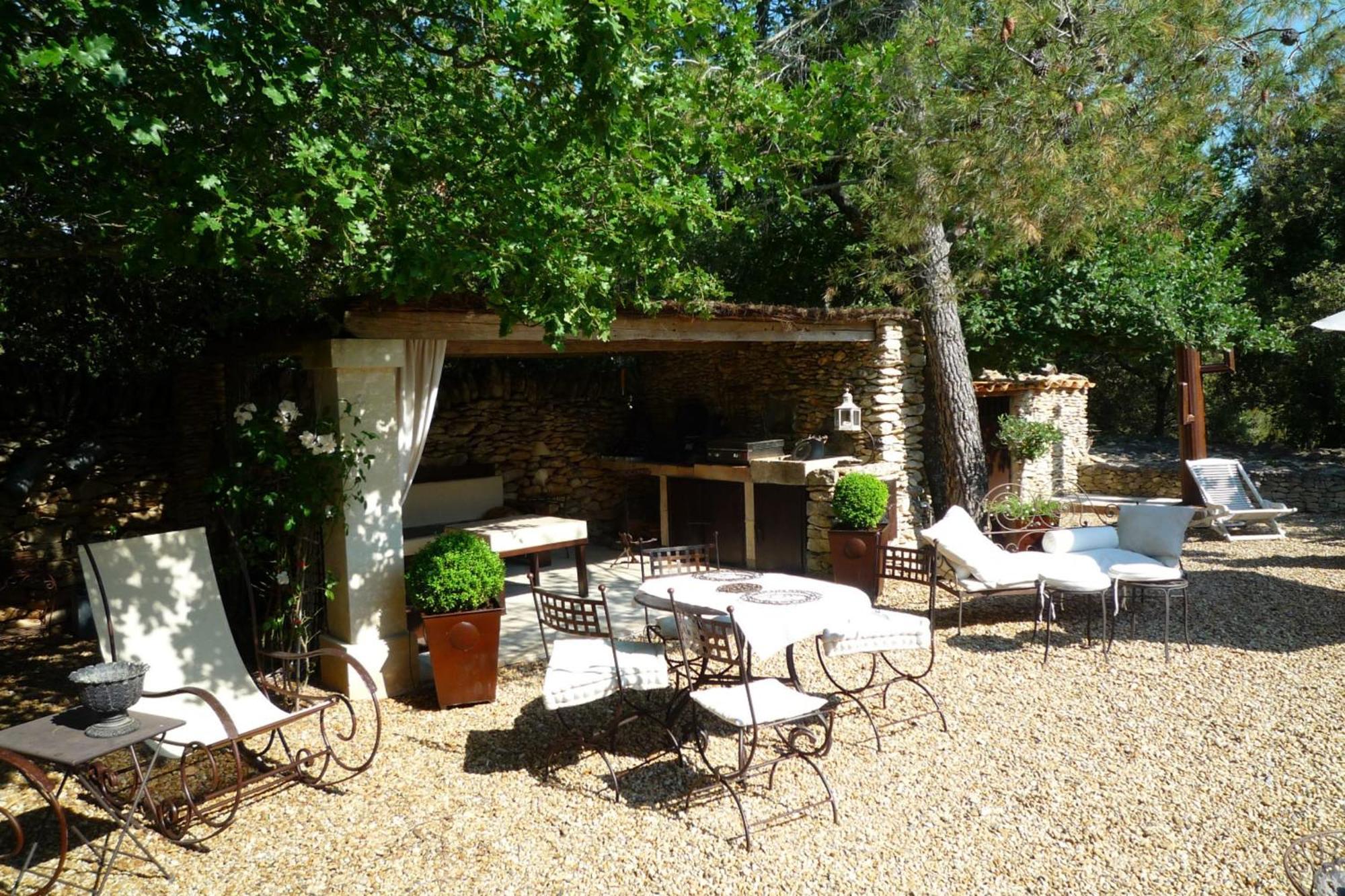 Beautiful Provencal Villa With Pool And Jacuzzi Лакост Екстер'єр фото