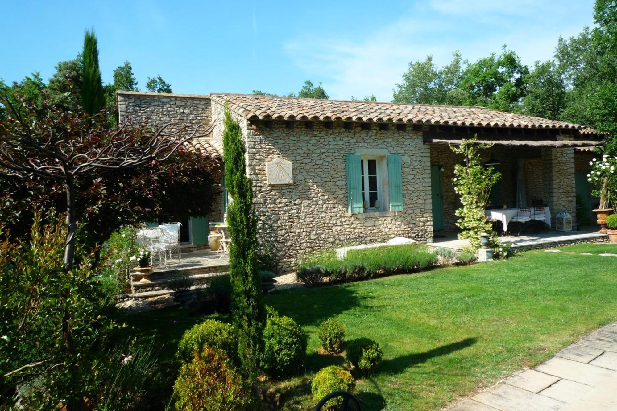 Beautiful Provencal Villa With Pool And Jacuzzi Лакост Екстер'єр фото